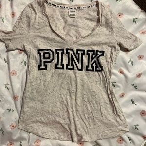 Victoria’s Secret pink gray shirt Small